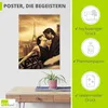 ARTland Poster Kuss in Paris Größe: 30x40 cm Produktbild-Vorschau 2