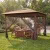COSTWAY Tente de jardin 3,5 x 3,5 m, tente pliante Voir les images du produit 2