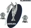 ADRIAN | 3-Loch Badarmatur großer Schwan Chrom | Hotel Produktbild-Vorschau 1