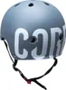 Core Street Stunt-Scooter Skate Dirt Helm Grau/Logo Weiß Produktbild-Vorschau 3