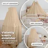 Babybett Himmel aus 100% Musselin - luftiger Baldachin Produktbild-Vorschau 3