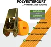 5 Stück Spanngurte mit Ratsche Zurrgurt 6m 1000kg 1-tlg zur Produktbild-Vorschau 3