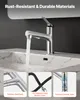 SucceBuy Robinet de lavabo en nickel brossé et acier Voir les images du produit 5