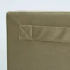 A close-up view of a fabric handle attached to a brown pet step. Podgląd zdjęcia produktu