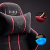 Herní židle Diablo Chairs X-One 2.0 z látky, ergonomická Náhled obrázku produktu 9