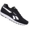 A black Reebok shoe with white accents, shown from the side against a white background. Produktbild-Vorschau