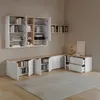 Kommode Livinity Piave Weiß/Sonoma 60 x 50 cm mit 2 Produktbild-Vorschau 4