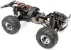 A remote-controlled monster truck chassis with large tires, suspension, and electronic components is shown against a white background. Produktbild-Vorschau