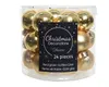 Christbaumkugeln gold Satz mit 24 Stück. 2,5 cm Produktbild-Vorschau 9