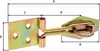 GAH, passacavo 120 mm in avanti con occhiello Anteprima dell’immagine prodotto 7