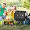 Outsunny Trommel-Komposter 160L Gartenkomposter mit 2 Produktbild-Vorschau 2