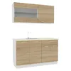 VCM 4-tlg Singleküche | Maße H. 145 x B. 140 x. T. 46 cm | Produktbild-Vorschau 4