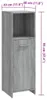 vidaXL Armoire de salle de bain Gris Sonoma 30x30x95 cm Voir les images du produit 8