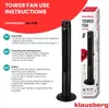Standsäulenventilator mit Fernbedienung 55W KLAUSBERG Produktbild-Vorschau 16