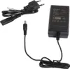 A black Sony AC adapter with two cables, one with a European plug and the other with a barrel connector. Voir les images du produit