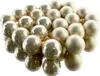 Weihnachts-Micro-Kugeln Pearl beige Ø 2,5 cm aus Glas - Produktbild-Vorschau 1