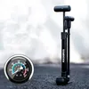 Pompa per biciclette con manometro - Nero Adatta a vari Anteprima dell’immagine prodotto 3