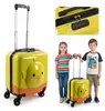 Kinderkoffer Handgepäck mit Reißverschluss & Zahlenschloss Produktbild-Vorschau 1