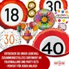 Happy Birthday Pastell – Partyset 41-tlg. mit Tellern, Produktbild-Vorschau 6