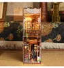 Puzzle 3D, Book Nook Baker Street, legno, Tonecheer, 141 Anteprima dell’immagine prodotto 9