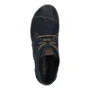 A top-down view of a blue women's boot. Produktbild-Vorschau