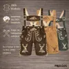 PAULGOS Herren Trachten Lederhose Kurz - HK4 - Echtes Leder Produktbild-Vorschau 4