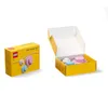 A LEGO Wall Hanger Set is shown in its packaging and also opened to display the contents. Produktbild-Vorschau