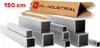 GAL-INDUSTRIAL | Rura kwadratowa aluminiowa - 15x15x1 mm - Podgląd zdjęcia produktu 1