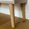 Kombinierter Kleiderschrank 100 cm NILSA - rosa/braun Produktbild-Vorschau 4