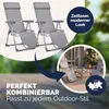 CASARIA® Set da 2 Sedie da Giardino Sdraio Reclinabile 7 Anteprima dell’immagine prodotto 18