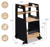 Baby Vivo Lernturm aus Holz höhenverstellbar - Noah in Produktbild-Vorschau 4
