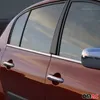 Listwy okienne do Renault Megane 2002-2009 hatchback chrom Podgląd zdjęcia produktu 6