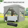 Outsunny Pavillon 2,5x2,5m wasserabweisend Stabil Produktbild-Vorschau 7