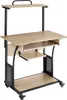 Psací stůl Fife 80x65,5x130,5cm - Průmyslové dřevo světlé, Náhled obrázku produktu 1