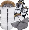 Babyschlafsack für Schlitten für Gondelwagen, winterwarmer Produktbild-Vorschau 1