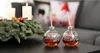 BURI Trinkglas Christbaumkugel 400ml Strohhalm Weihnachten Produktbild-Vorschau 2