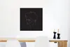 MuchoWow® Poster Mann - Gesicht - Strichzeichnung 50x50 cm Produktbild-Vorschau 5