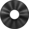 A black food processor attachment with a circular opening in the center, set against a white background. Produktbild-Vorschau