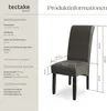 TecTake 403629, Šedá, 6 sedadlo/sedadel Náhled obrázku produktu 7