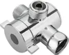 A chrome-plated 3-way diverter valve for a shower. Náhľad obrázku produktu