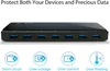 TP-LINK UH720 - Hub - 7 x SuperSpeed USB 3.0 Produktbild-Vorschau 3