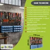 botle® Nástěnná deska na nářadí Kovová děrovaná deska, Náhled obrázku produktu 2