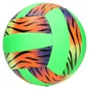 Volleybal Tigerprint Größe 5 Kunststoff mehrfarbig Produktbild-Vorschau 4