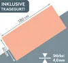 LILENO SPORTS Yoga Matte Rosé (180x60cm) inkl. Tragegurt - Produktbild-Vorschau 4
