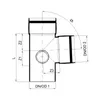 POLOPLAST Eckdoppelabzweig, DN110/50/110, POLO-KAL XS, Produktbild-Vorschau 6