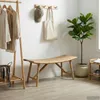 vidaXL Tuinbank, 110 x 45 x 50 cm, bamboe, naturel, Productafbeelding-voorbeeld 2