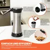 Muskatmühle Edelstahl mit Behälter & Kurbel klappbar Produktbild-Vorschau 6