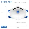 VEVOX® FFP1 Maske mit Ventil – 5er, 10er oder 20er Set – Produktbild-Vorschau 4