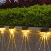 Wasserdichte Solar-Gartenleuchten, LED-Solar-Gartenleuchten Produktbild-Vorschau 3
