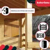 KOTARBAU® Ladenband mit Kloben 400mm Torband mit Kugellager Produktbild-Vorschau 4